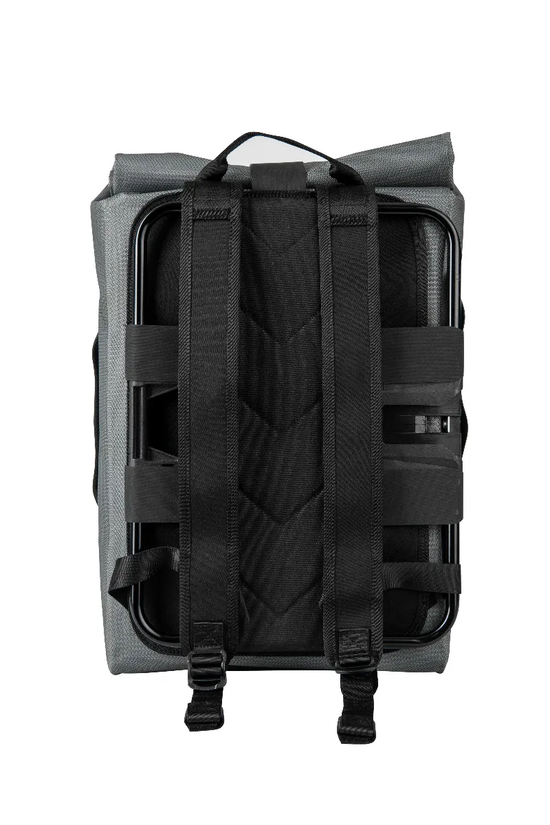 Brompton Borough Waterproof Backpack in Graphite-4